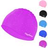 Nepfaivy Cuffia Piscina Bambino e Bambina, Cuffia da Nuoto in Silicone