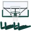 Generic Imbottitura per tabellone da basket per assorbire gli urti del cerchio | Paraurti in schiuma, protezione di sicurezza per canestro, per interni/esterni, stadi, campus, per 1,5x1,05m