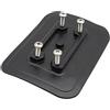 idqwsswt Supporto Adesivo Versatile per canne da Pesca per Un Montaggio | accessori per tavole da paddle Parti in PVC portatili Multiuso Canoa Kayak Avventure Attrezzatura di ricambio Tavola da