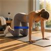 Generic 1 fascia di resistenza in lattice per gambe, glutei, allenamento, fitness | Fasce per esercizi in lattice naturale, per allenamento e stretching della parte inferiore del corpo, leggere, resistenti