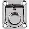 VXDEFP Maniglia di trazione a Molla for Portello da Incasso for Barca 44 * 38 mm, Anello Sollevamento a Filo for armadietto Marino, Parte for Ponte in Acciaio Inossidabile for Yacht in Mare Aperto