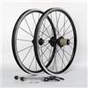 KUNYOS Set di Ruote Pieghevoli V Brake 16In 349, Cerchi in Alluminio A Doppia Parete, BMX, Sganci Rapidi, Set Ruote 74/130Mm, Cassetta 8 9 10 11 velocità