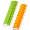 Generic Esche semilavorate Display Holder Fly Tying Storage Rack Display Morsetti per la pesca a mosca Protezioni Organizzatori Semilavorati Lures Holder Silicone Organizzatori Strumento