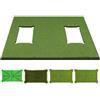 Baoblaze Tappeto da Golf in Sintetica | Ampia Area di Battuta 150x120 Cm, Tappetino da Golf con Superficie Intercambiabile, Premium, per Giardino