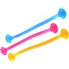 SUPVOX 3 Pezzi Fascia di Resistenza Yoga in Silicone, Elastica e Portatile | Leggera e Comoda sulla Pelle, per Esercizi a Casa E'aperto, Adatta a Donna Colore Casuale