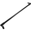DEEPCRAFF Asta di Supporto per Tenda da Campeggio 18 MM Telescopica | Lega di Alluminio Nera, Uso per Riparo e Attività All'aperto, Robusta e Portatile