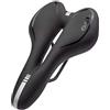 DUANSIYU Sella Bici Sella for bici Cuscino in silicone Sedile for ciclismo Superficie in pelle PU Gel riempito di silice Comoda sella for bicicletta antiurto