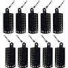 Striegro Richiamo di Pesca Gabbia Metallo Carpa Attrezzatura da Pesca Feeder Bait Holder Trappola Basket 10PCS 10g.