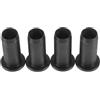 JOINPAYA 4 Pezzi Boccola per Blocco Remi Kayak in Nailon Nero, Protezione | Scalmo e Presa di Blocco, Accessorio per Oar Lock, Stabilità e Sicurezza, Ordine e Durata