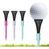 Generic Tee Golf Tee 3 Pezzi Base di Strumenti di Design a Rete Riduce Attrito | Tees golf allenamento ad alta elasticità per golfisti uomini donne e bambini per uso interno e domestico e papà
