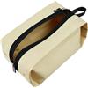 XUXHOU Grande Custodia per Scarpe Organizer, 30x16x14cm Tela Oxford (Cachi) | chiusura con cerniera antipolvere patta impermeabile incollata senza cuciture cuciture rinforzate a doppia cucitura