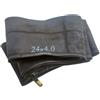 Todikaper Camera d'aria per bicicletta, 20 x 4,0, 24 x 4,0, 26 x 4,0, in gomma butilica, per MTB, neve, ATV, con valvola, resistente, resistente alle forature