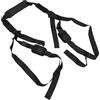 DEEPCRAFF Tracolla Regolabile per Tavola da Surf e Kayak in Nylon Nero | Cinghia Pieghevole Spalla Confortevole, Design che Alleggerisce Trasporto, per Uso Sportivo