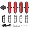 Generic Indicatore di direzione con telecomando Fanale posteriore a LED for Xi-aomi M365 Pro 2 MI 4 Luci di sicurezza for scooter elettrico impermeabili