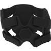 DEEPCRAFF Casco Protettivo da Rugby e Calcio per Ragazzi, Nero | Tessuto Elastico, Protezione Anticollisione Chiusura Versatile, e Vestibilità Precisa per Giovani Atleti