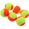 YARNOW 6 Pezzi Palline da Tennis per Gomma Gialla, Morbide 2,5 Pollici | Allenamento e Gioco per Principianti, Uso Casa e Playground, Design Sicuro, Sviluppo Abilità, Confezione Pratica