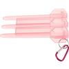 balacoo Custodia Rigida per Freccette Portatile in Plastica Rosa | Chiusura in Acciaio Inox, Struttura Compatta, Accesso Rapido, Scomparti Multipli per Uso Esterno