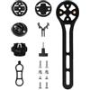 Generic Supporto per computer da bici Supporto GPS Fixer Stand | Odometro Manubrio Rack per Manubrio Action Camera Luce Registrazione Video Avventura All'aperto Esplorazione Montagna