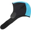 DEEPCRAFF Cuffia da Immersione in Gomma Nera per Nuoto Invernale | Protegge Chioma e Orecchie Dall'acqua, Copre Coda, Treccia e Chignon, senza Pressione