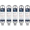 Generic EQUIT ARE: Pack 5 cartucce CO₂ 50CC 38g per gilet Airbag da equitazione | Cartucce CO₂ 50CC 38g - Confezione da 5