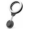 KQFCAZRE Arm Exercise Circle Cerchio Potenziamento Braccia Polso Avambraccio Spalle con Contatore Integrato E Massaggio con Sfere, Nero E Bianco, Style to 2