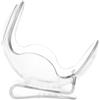 Generic Porta Palline da Tennis Portatile Clip, Raccoglitore ABS Leggero | Bordi Lisci Smussati, Finitura Lucida, per Allenamento e Gara, Stile Semplice e Fashion