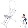 BJTDLLX Stepper per la casa, pieghevole, 150 kg | Vertical Climber - Stepper per scale con display LCD, 3 marce, angolo del pedale regolabile, per ufficio, palestra