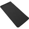 DEEPCRAFF Tappeto Antishock Nbr per Attrezzature Fitness, 120x63 Cm, Nero | Pieghevole e Leggero, Mantiene la Forma e Resiste All'usura, per Bici da Esercizio e Tapis