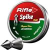 ARMERIAONLINE SINCE 1999 Pallini per Carabina ad Aria Compressa Cal 5.5 rifle spike | 250 Pallini, Calibro 45.5mm, Testa Piatta, Rifle Start, Uso Sportivo