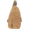 FRCOLOR Borsa da Pesca Multifunzione, Zaino Pettorale Sportivo, Kaki | Canvas e Resistente All'abrasione, Capienza Ampia, Uso Corsa e Pesca, Tracolla Regolabile