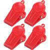 DEEPCRAFF 4 Pezzi Clip Chiave di Sicurezza per Tapis, Ricambio Rosso in | Molla Flessibile Presa Salda, per Attrezzi da Casa e Macchine da Allenamento, Sostituzione Pratica