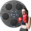 Generico Boxing Machine With Music Boxing Speed Reflx Workout Speed Reflex Workout | Musical Punching Wall Machine for Home Apartent Dormitory Garage Living Room Game Room Family Kids Youth Adults