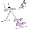 Dianshao Attrezzo Addominali per Casa, Addominali Trainer Pieghevole con Display LCD, Macchina Addominali Multifunzionale, Struttura in Acciaio fino a 200 kg, Fitness Addominali Silenzioso