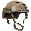 GATHINESS Casco da Esterno Professionale Antishock Leggero in ABS per Uomo | Protezione del Capo per Attività All'aperto e Guida, Struttura Portatile, Colore Marrone, Finitura Robusta