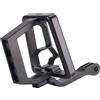 Todikaper Supporto anteriore in lega per supporto luce Brompton (nero con adattatore) | Costruzione in lega di alluminio, resistenza lavorata a CNC, supporto leggero integrato, adatto per Brompton/per Dahon