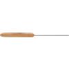 Angoily Infila-Vermi da Pesca in Acciaio Inox e Legno, Khaki | Vermi Vivi e Arenicoli, Uso in Pesca All'aperto e Acqua Fresca, Strumento Portatile e Igienico