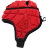 DEEPCRAFF Casco Morbido Rosso M 7-12 Anni per Sport Protettivo | Eva, Comfort Traspirante e Vestibilità Regolabile, per Pattinaggio e Bicicletta, Assorbimento Urti