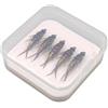Generisch Esca a mosca per trota, 5 pezzi, multifunzionale ed | Assortimento di esche per trote e mosche per campeggio, escursioni e viaggi con zaino in spalla su fiumi e laghi