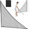 Genérico Rete laterale da golf, rete laterale di barriera da golf, laterali | Estensione laterale della rete da golf, rete di barriera sportiva per golf, baseball, hockey, calcio