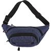 Garneck Marsupio Multifunzione Uomo Capiente Tasche, Leggero e Regolabile | Nylon e Poliestere, Scomparti Multipli Organizzati, per Corsa e Attività Quotidiane, Colore Navy