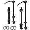 Girftong Set di spiedini a sgancio rapido per asse bici con cuscinetti da 25 mm per manutenzione della ruota anteriore e posteriore