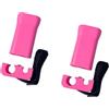 Generic Protezioni Rod Cap Resistente all'usura Rod Tip Protector Silicone Canne Da Pesca Clip Outdoor Accessori Da Pesca Installare