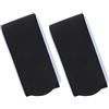 GATHINESS 2 Pezzi Cinghia per Sci e Snowboard in Nylon Nero, Pratica e | Accessorio Facile da Usare, Antiusura, per Fissaggio e Trasporto, Compatibile Sci e Snowboard