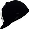 Hemobllo Casco Equitazione Donna Nero, Traspirante e Confortevole, Stile | ABS e Velluto, per Racing e Outdoor Riding, Accessorio Elegante, Pensato per Donne