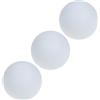 Sosoport 3 Pezzi Palline da Biliardino Portatili Sostituibili 36mm | Resistenti All'usura, Formato Compatto e Leggero, per Casa e Centro Commerciale, Accessorio per Tavolo