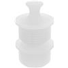 Operitacx 2 Pezzi Tappo di Tenuta in Silicone per Bottiglia, Anti Perdita | Bottiglia D'acqua e Bottiglia D'olio, Uso in Ufficio e Viaggio, Inserto Pratico e Versatile