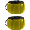 zeroupshop Borsa portaoggetti per tubo da giardino, grande capacità, per roulotte e campeggio, tessuto 600D con manici, borsa per cavo di ricarica EV, verde, nero, verde, giallo, rosso, blu, Giallo