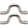 BESPORTBLE 10 Pezzi Maniglia ad Arco in Acciaio Inox 4mm-316 per Barca | Forma a Gobba, Struttura Robusta e Portata Elevata, per Navigazione su Barche e Ambiente Marino