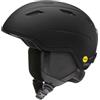 SMITH Mondo MIPS EU - Casco da sci nero opaco, sicurezza grazie alla tecnologia MIPS®, ventilazione ottimale e compatibilità con i sistemi audio in un design elegante.