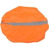 ULTECHNOVO Copri Zaino Antipioggia 60l con Bordo Elastico e Fascia Riflettente | Tessuto Argentato, Leggero e Resistente All'usura, per Arrampicata e Caccia, Colore Arancia